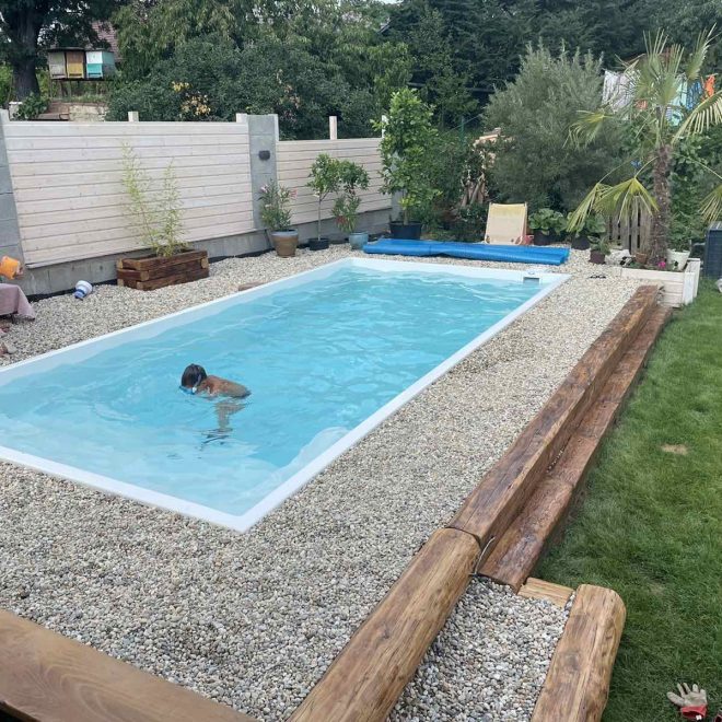 Realizacia bazena – Bazeny bauer – Rodinny dom zahrada